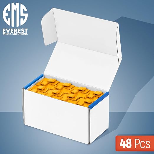 Everest RJ45 CAT6 Keystone Coupler in Yellow - Image 2