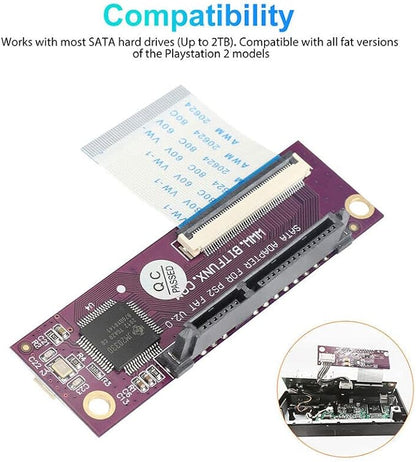 SATA 2.5 Upgrade Adapter for Sony PlayStation 2 IDE Hard Drive Network Adaptors - Image 3