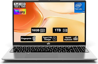 15.6" FHD IPS Student-Laptop Computer by Nimo