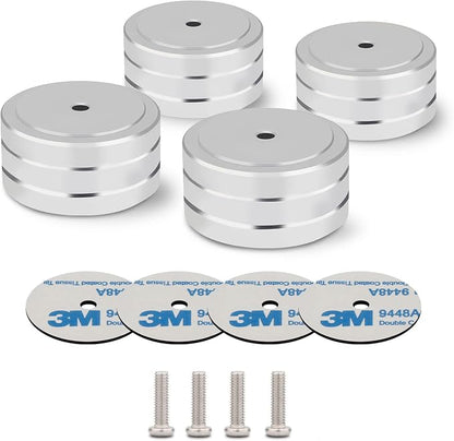Monosaudio Isolation Feet HiFi Feet 4Pcs 40x20mm Aluminum Universal Turntable by Monosaudio