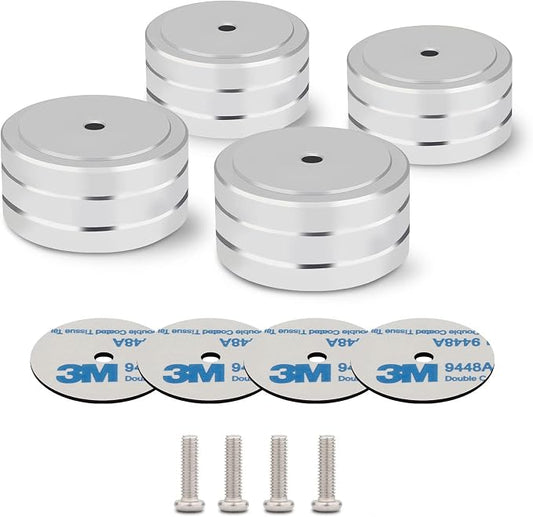 Monosaudio Isolation Feet HiFi Feet 4Pcs 40x20mm Aluminum Universal Turntable by Monosaudio