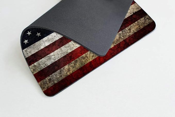 United States National Flag Mousepad Non-Slip Rubber Base Mouse Pads - Image 3