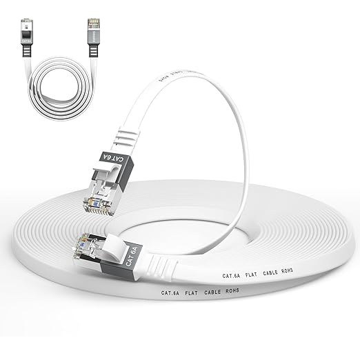 Smolink Ethernet Cable, Cat 6A Ethernet Cable 50 Ft by Smolink