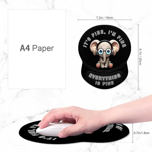 ITNRSIIET Ergonomic Mouse Pad - Image 2