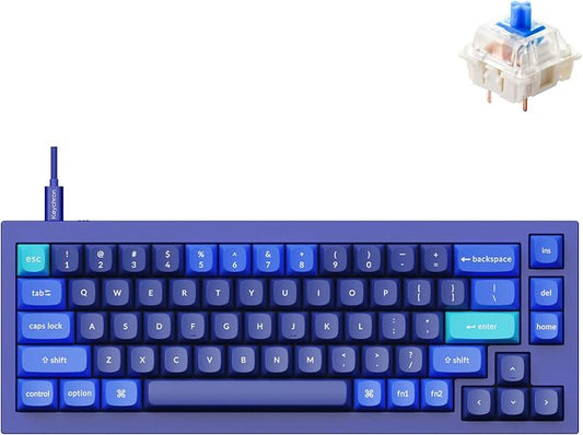 Keychron Q2 Wired Custom Mechanical Keyboard, QMK/VIA Programmable Macro by Keychron