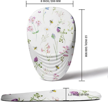 Floral Ergonomic Mouse Pad Wrist Support, Pretty Flowers Mouse Pad - Image 6