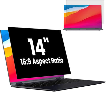 HD Laptop Privacy Screen 14 inch, Upgraded Laptop Privacy Screen by HOME