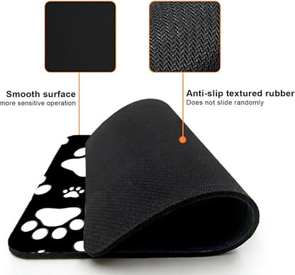 Mouse Pad, Cute White Dog Paw Mouse Pads - Image 3