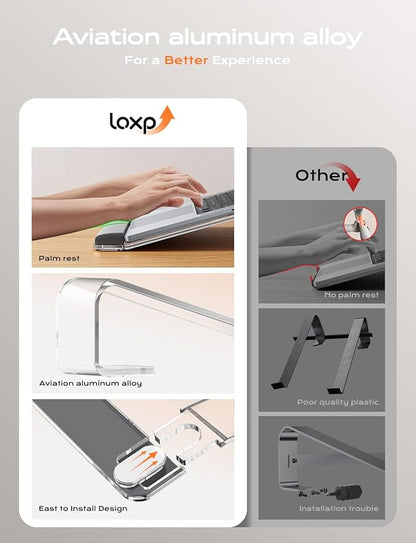 Acrylic Laptop Stand for Desk, Laptop Stand - Image 2