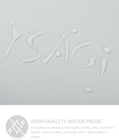 YSAGi Non-Slip Leather Desk Pad L Size, Waterproof Laptop Computer Desk - Image 4