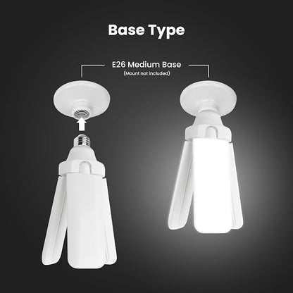Feit Electric LED Garage Light, E26 Base, 000-Hour Lifetime - Image 5