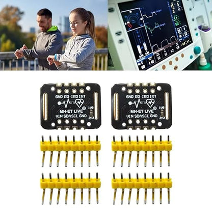 Heart Rate Sensor Module MAX30102 Pulse Detection Blood Oxygen Concentration - Image 2