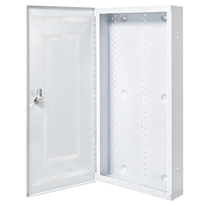 XMK 30 Inch Media Enclosure, Structured Wiring WiFi Electrical Box, Cable by XMK