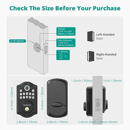 AkaGear Keyless Entry Door Lock - Image 9
