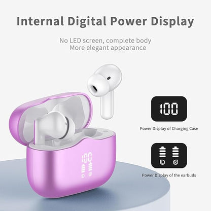 Wireless Earbuds, New Wireless Earphones HiFi Stereo Deep Bass 40H Playtime - Image 4