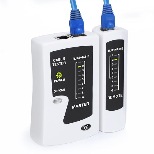 RJ45 Cable Tester Network Cable Tester Ethernet Wire Test Tool by VINET