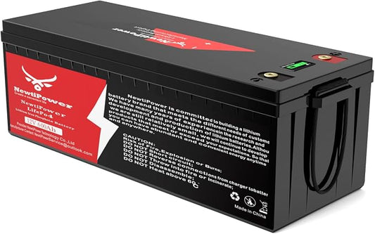 12V 600Ah Lithium LiFePO4 Battery by NewtiPower