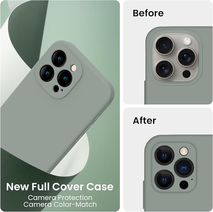 FireNova Designed for iPhone 15 Pro Max Case, Silicone Upgraded Phone Case with - Image 3