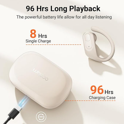 occiam Wireless Earbuds Bluetooth Headphones Ear Buds 96Hrs Playback Sport - Image 3