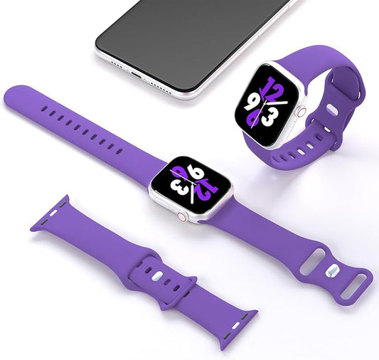Sport Band Compatible with Apple Watch 38mm 40mm 41mm 42mm 44mm 45mm 46mm 49mm - Image 2