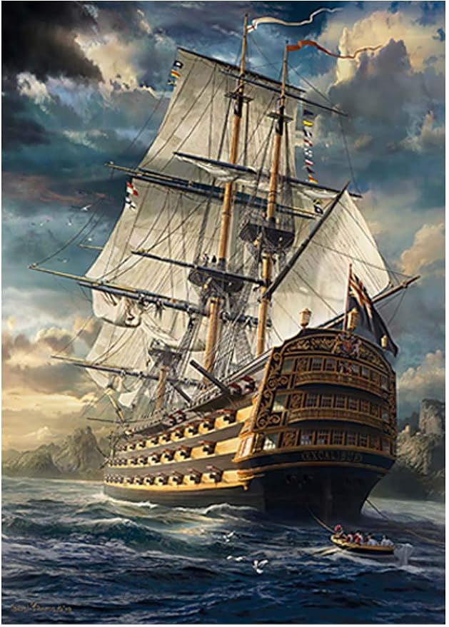 1000 Piece Jigsaw Puzzle, The Great Voyage Puzzle by Dxles