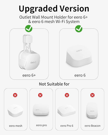 COOLWUFAN Outlet Wall Mount Holder - Image 2