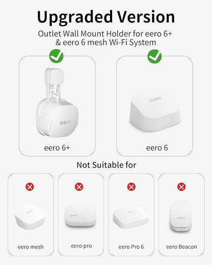 COOLWUFAN Outlet Wall Mount Holder - Image 2