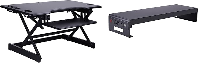 Rocelco 46" Standing Desk Converter by Rocelco