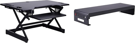 Rocelco 46" Standing Desk Converter by Rocelco