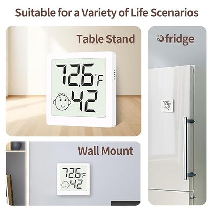 Mini Humidity Meter Hygrometer 12 Pack Room Thermometer Indoor Digital - Image 2