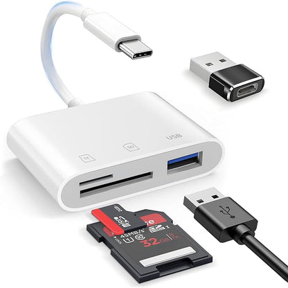 USB C SD Card Reader，SD Card Reader USB C by ROEKO