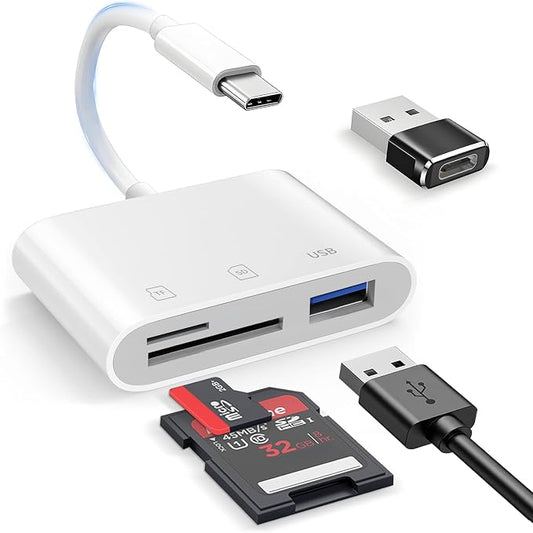 USB C SD Card Reader，SD Card Reader USB C by ROEKO