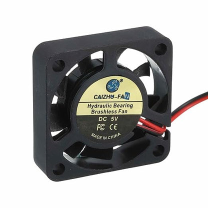 MECCANIXITY 4010 Fan 40mm x 10mm 1-3/5 Inch 5V Small Plastic Cooling Fan 2 Pin by MECCANIXITY
