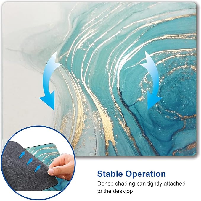 Mouse Pad, Marble Mouse Pad, Square Premium-Textured Mouse Mat Waterproof - Image 6