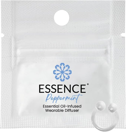 Essence Wearable Aromatherapy Nasal Diffuser – Peppermint Essential Oil Nose by Essence