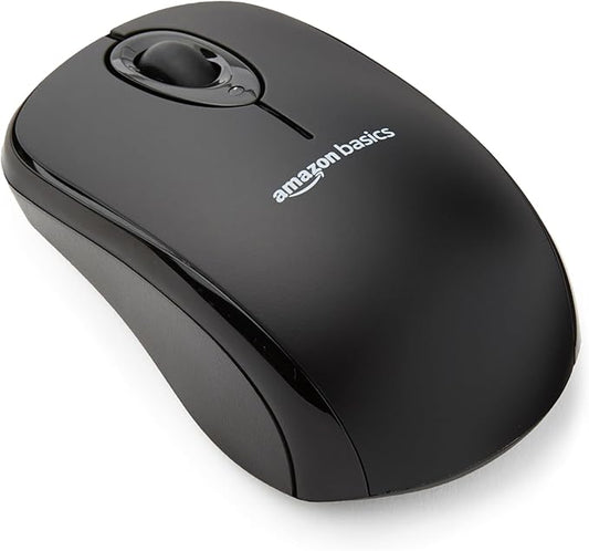 Amazon Basics 2.4 Ghz Wireless Optical Computer Mouse by AmazonBasics