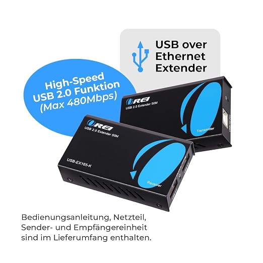 OREI USB Over Cat5e/6 Extender Upto 165 Feet - Image 4