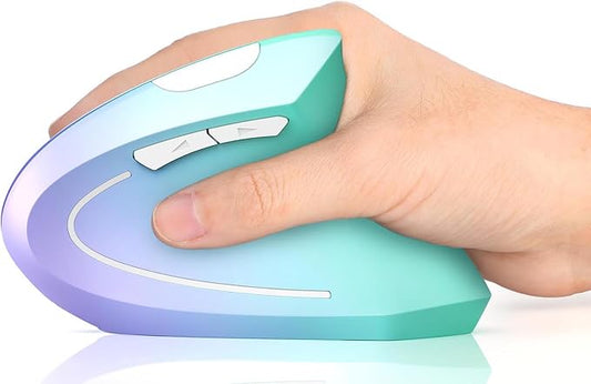 Lekvey Ergonomic Mouse, Vertical Wireless Mouse, Rechargeable 2.4G Optical by Lekvey