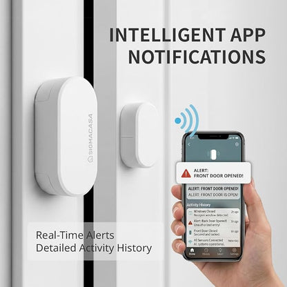 Matter Smart Door and Window Sensor, Thread Contact Sensor - Image 4