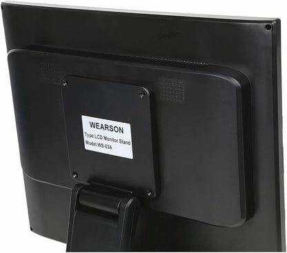 WEARSON WS-03A Adjustable LCD TV Stand Folding Metal Monitor Desk Stand - Image 7