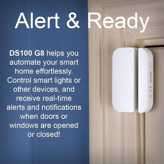 HomeSeer Smart Door & Window Sensor, 800 Series Long Range Z-Wave Technology - Image 2