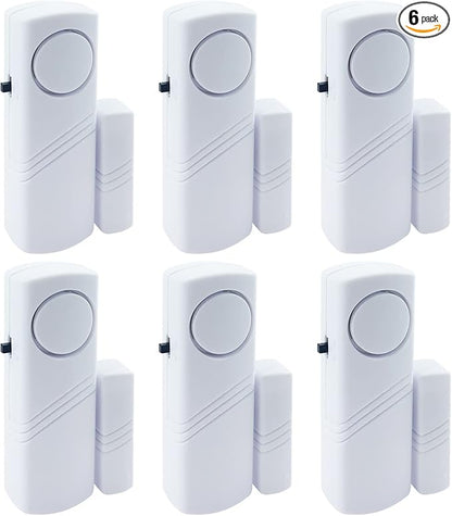 Door Window Alarm, 90DB Door Alarms by HIIXHC