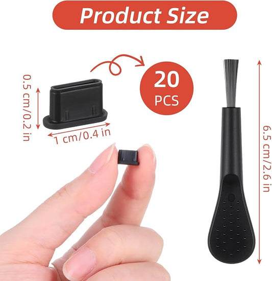 20 PCS USB C Dust Plug - Image 2