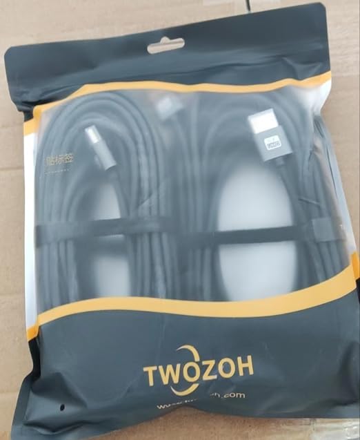 Twozoh Flexible & Slim Long HDMI Cable 30FT 2 Pack, Ultra Thin HDMI Cord - Image 8