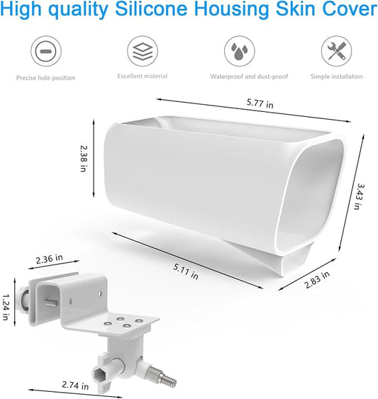 Gutter Mount Bracket +Silicone Cover Skin - Image 2