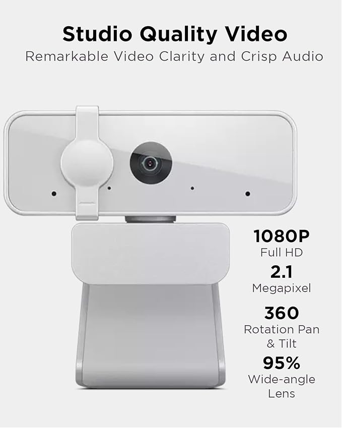 Lenovo HD 1080p Webcam - Image 3