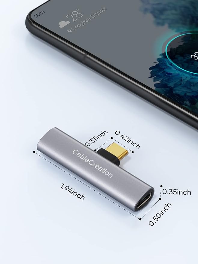 CableCreation USB C Splitter, 2-in-1 USB C Audio and PD Charging Adapter - Image 7