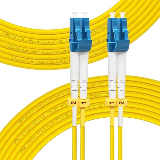FLYPROFiber- 200M/656ft OS2 Fiber Patch Cable LC to LC, Length Options: by FLYPROFiber