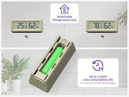 Small Digital Hygrometer, Humidity Meter, Indoor Thermometer, Room Temperature - Image 5