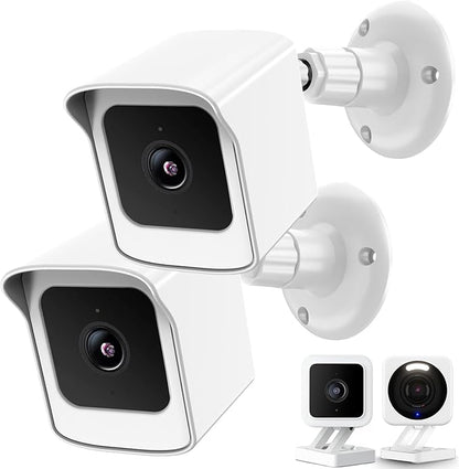 PEF Mount for All-New Wyze Cam V4 and V3, Weatherproof Protective Cover and 360 by PEF